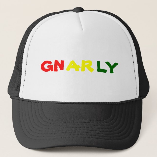 GORRA DE CAMIONERO GNARLY (Anverso)