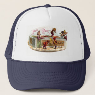 Gorra De Camionero Gnomes de caja de puros de época