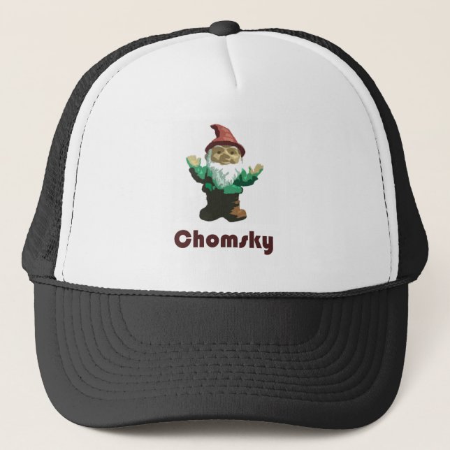 Gorra De Camionero Gnomo Chomsky (Anverso)