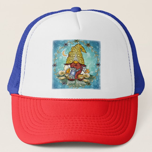 Gorra De Camionero gnomo de amapola (Anverso)