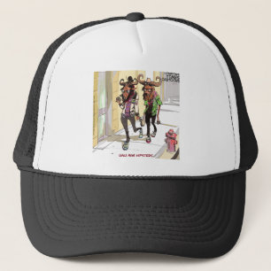 Gorra De Camionero Gnu Edad Hipsters Rick Londres Divertido