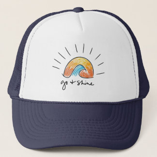 Gorra De Camionero Go and Shine Sunshine Graphic Trucker Hat