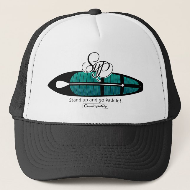 Gorra De Camionero Go Paddle! (Anverso)