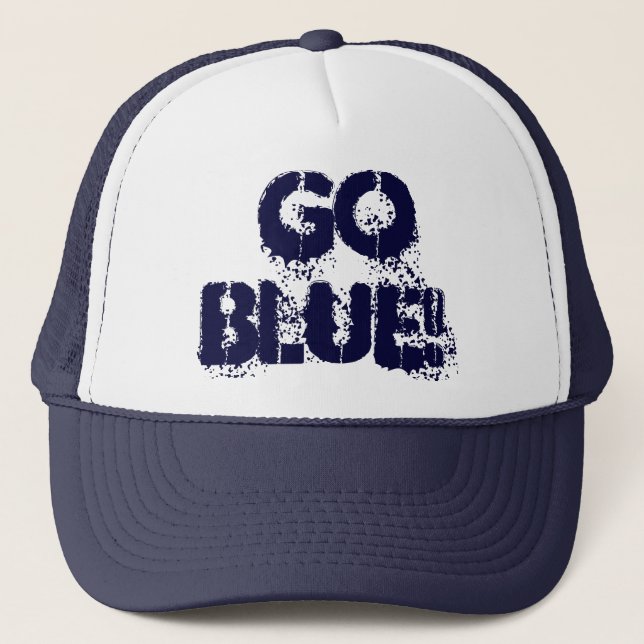 GORRA DE CAMIONERO ¡GOBLUE! (Anverso)