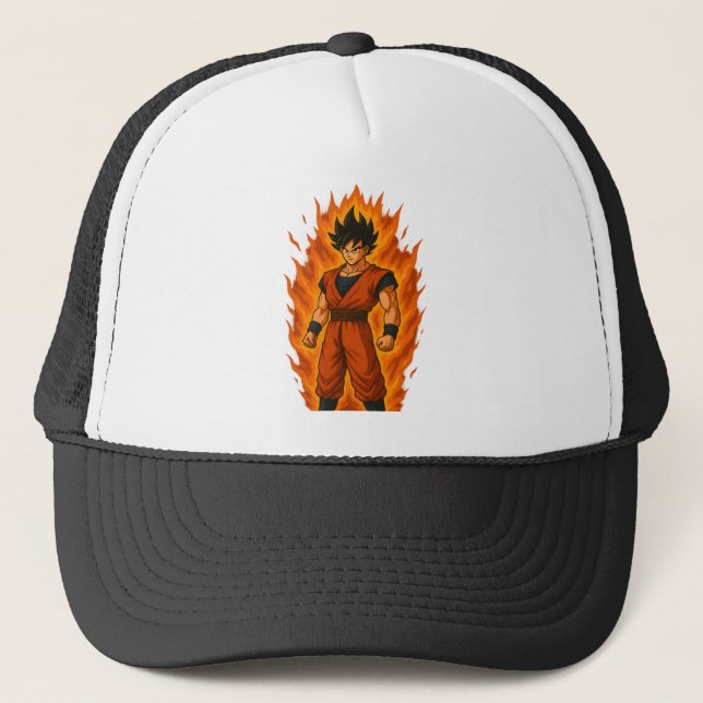 Gorra De Camionero goku (Anverso)
