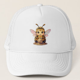 Gorra De Camionero Golden Bumblebee in Bloom Dance.10