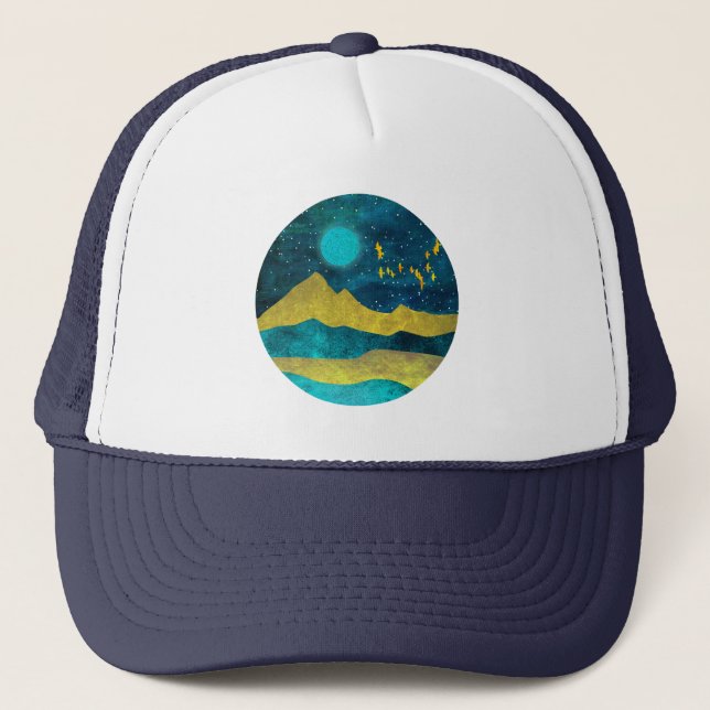 Gorra De Camionero Golden Flock (Anverso)