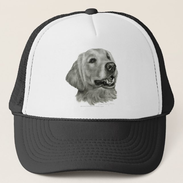 Gorra De Camionero Golden retriever (Anverso)