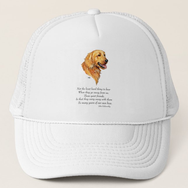 Gorra De Camionero Golden Retriever Keepsake (Anverso)