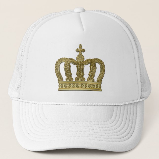 Gorra De Camionero Golden Royal Crown II + tu trasero. e ideas (Anverso)