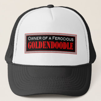 Gorra De Camionero Goldendoodle feroz