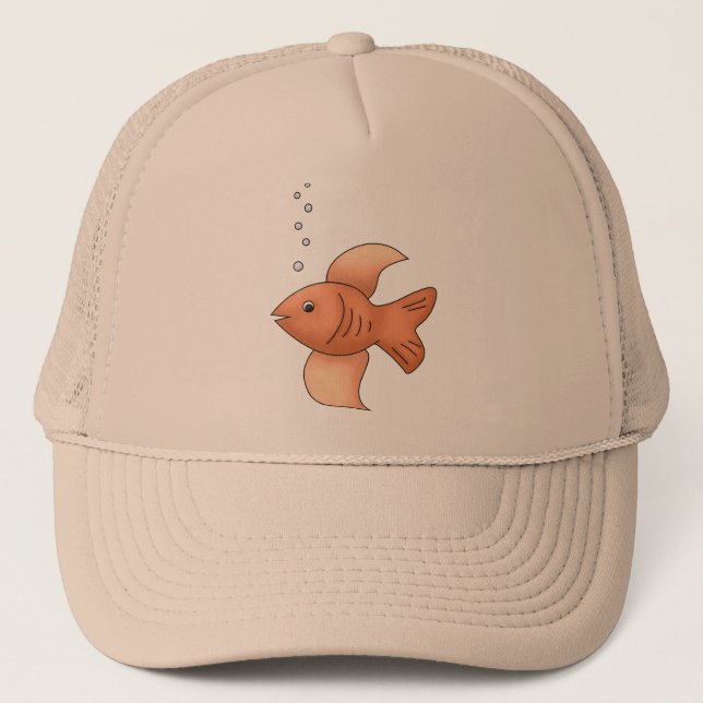 Gorra De Camionero Goldfish (Anverso)
