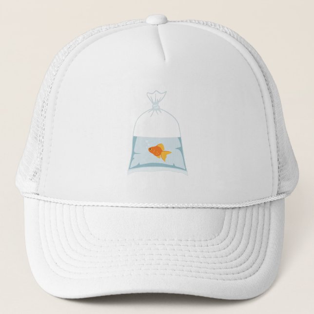 Gorra De Camionero Goldfish En Bolsa (Anverso)