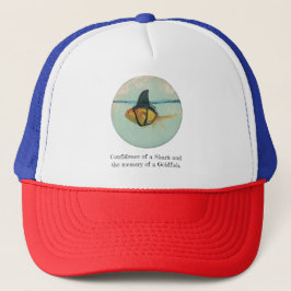 Gorra De Camionero Goldfish with a Shark Fin