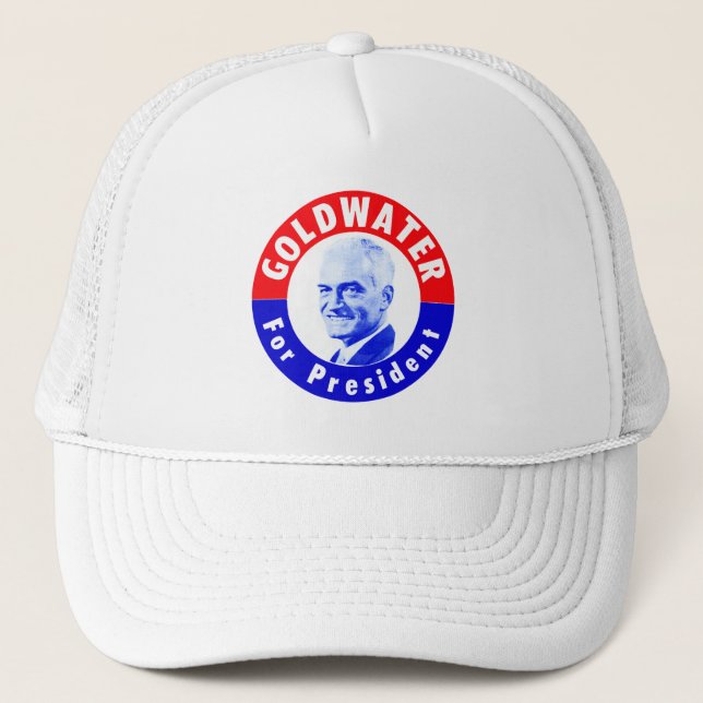 Gorra De Camionero Goldwater 1964 para el presidente (Anverso)