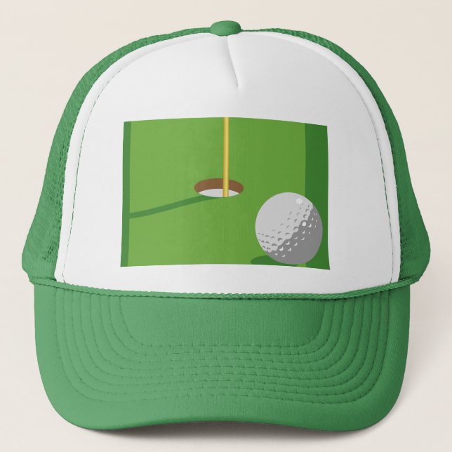 Gorra De Camionero Golf (Anverso)
