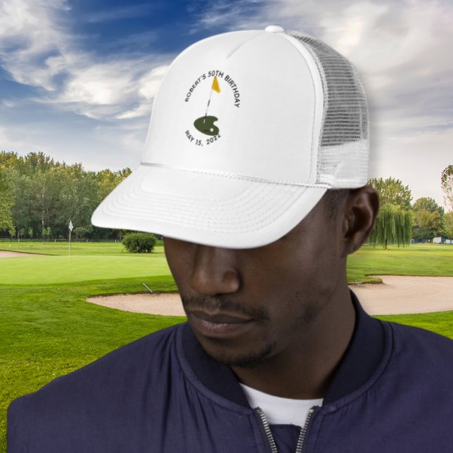 Gorra De Camionero Golf 50.º Fiesta de cumpleaños (Subido por el creador)