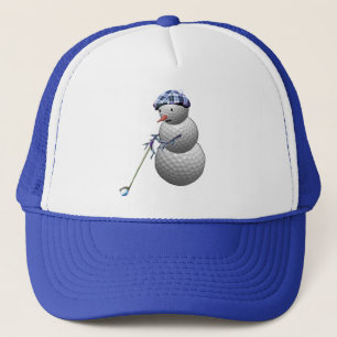 Gorra De Camionero Golf Ball Snowman