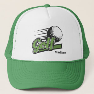 Gorra De Camionero Golf de nombre personalizado