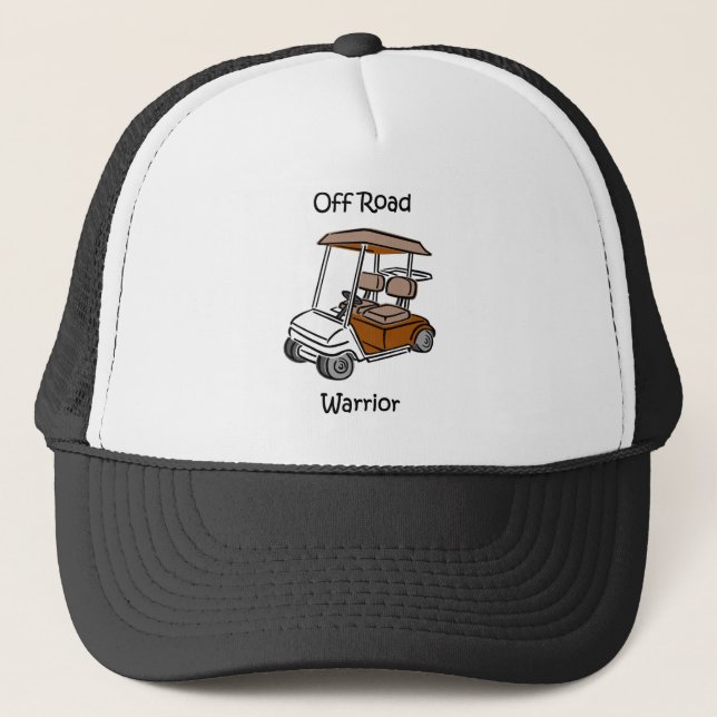 Gorra De Camionero Golf divertido (Anverso)