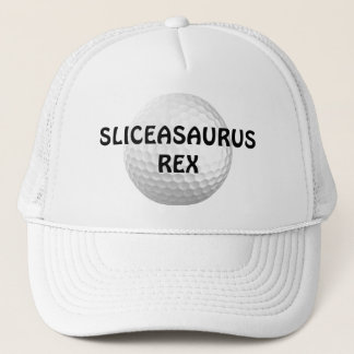 Gorra De Camionero Golf divertido de Sliceasaurus Rex