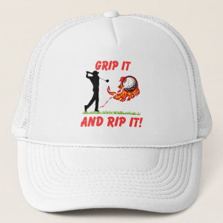 Gorra De Camionero Golf Infusion "¡Agárralo y rómpelo!" Golfista Golf