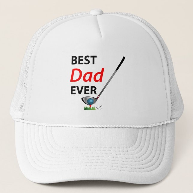 Gorra De Camionero GOLF Número Uno Papá, Guay Golf (Anverso)
