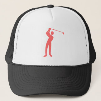 Gorra De Camionero Golf: rosa tropical