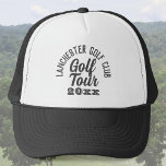 Gorra De Camionero Golf Tour<br><div class="desc">Gorra del Golf Tour. Un gorra de golfistas de gira. Gorra de golf con recorrido por el golf y año de excursión.</div>