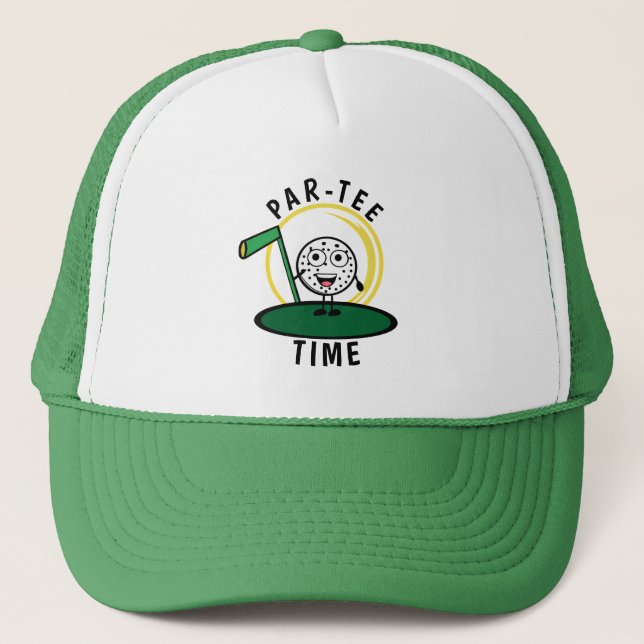 Gorra De Camionero Golfers Par-Tee Time (Anverso)