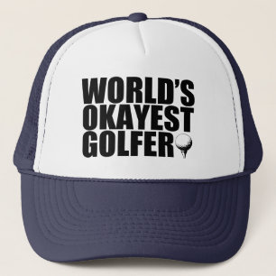 Gorra De Camionero Golfista de Okayest del mundo divertido