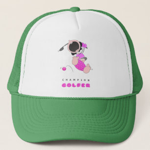 Gorra De Camionero Golfista divertido divertido del dibujo animado