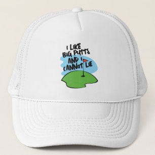 Gorra De Camionero Golfista Me Gustan Los Putts Largos Y No Puedo Men