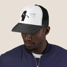 Gorra De Camionero Golfista negro Viaje de golf Despedida de soltero
