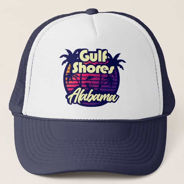 Gorra De Camionero Golfo de Alabama (Anverso)