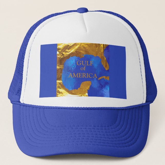 GORRA DE CAMIONERO GOLFO DE AMÉRICA (Anverso)