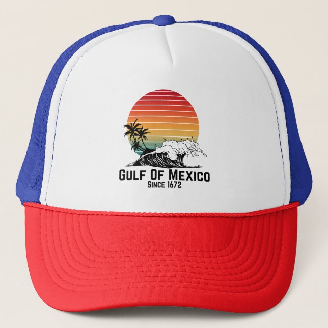 Gorra De Camionero Golfo De México (Anverso)
