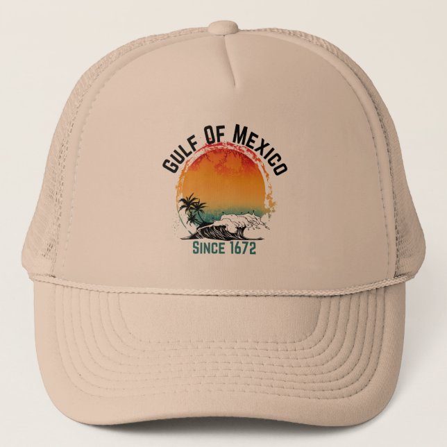 Gorra De Camionero Golfo De México (Anverso)