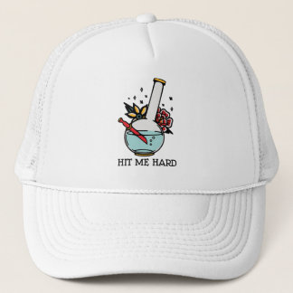 Gorra De Camionero Golpéame duro