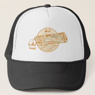 Gorra De Camionero Goma de chicle aromatizado con sardina