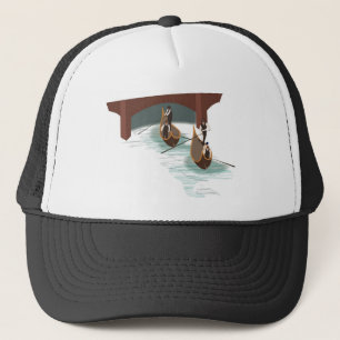 Gorra De Camionero Góndolas románticas de Venecia