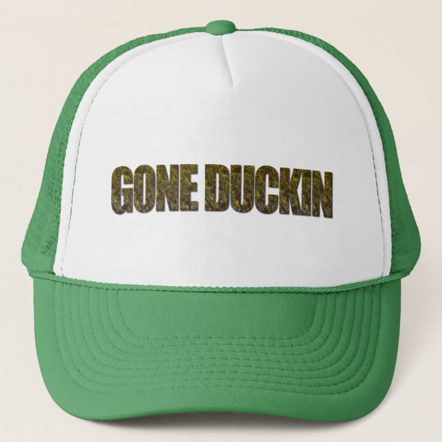 Gorra De Camionero Gone Duckin (Anverso)
