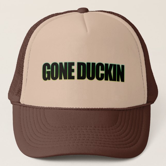 Gorra De Camionero Gone Duckin (Neon) (Anverso)
