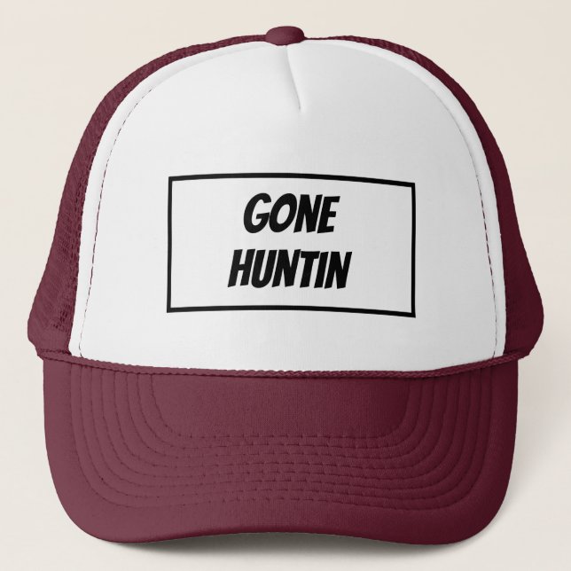 Gorra De Camionero Gone Huntin (Anverso)
