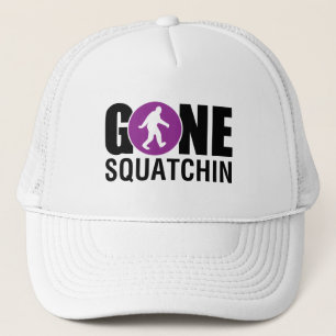 Gorra De Camionero Gone Squatchin Purple