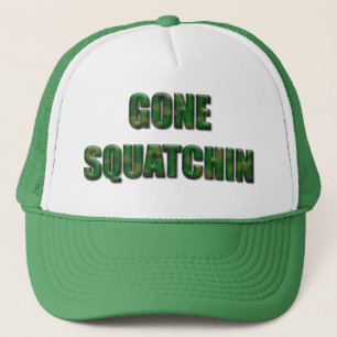 Gorra De Camionero Gone Squatchin - Versión Camo