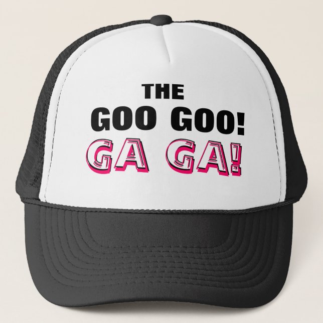 Gorra De Camionero ~Goo Goo Ga Ga~ GORRA, PERSONALIZAR IT! (Anverso)