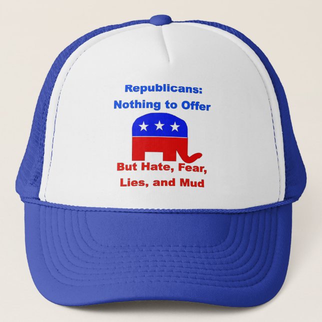 Gorra De Camionero GOP Fearmongers (Anverso)