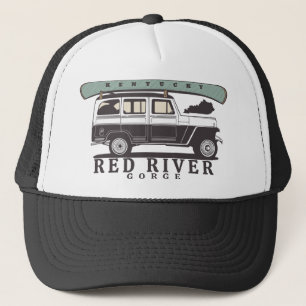 Gorra De Camionero Gorge del río Rojo Kentucky