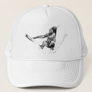 Gorra De Camionero Gorila en las sombras